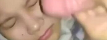 EKSEKUSI Hijab Cantik Crot Muka